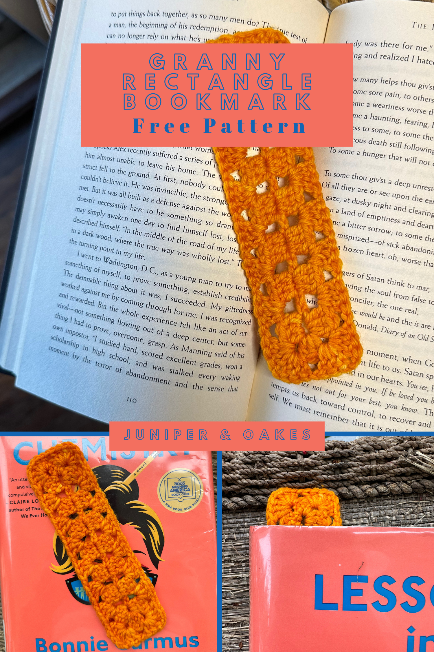 Granny Rectangle Bookmark | FaveCrafts.com