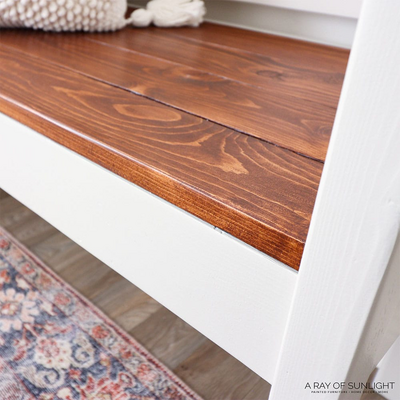 Wooden Bench Makeover