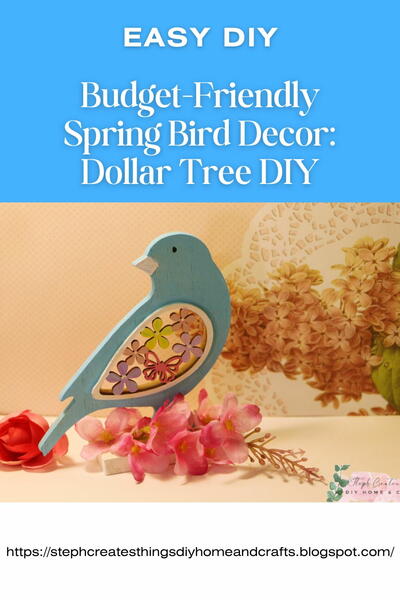 Budget-friendly Spring Bird Decor: Dollar Tree Diy