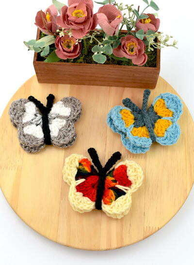 Crochet Butterfly Free Pattern