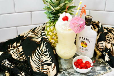 Cool And Creamy Colada Malibu Drink Recipe