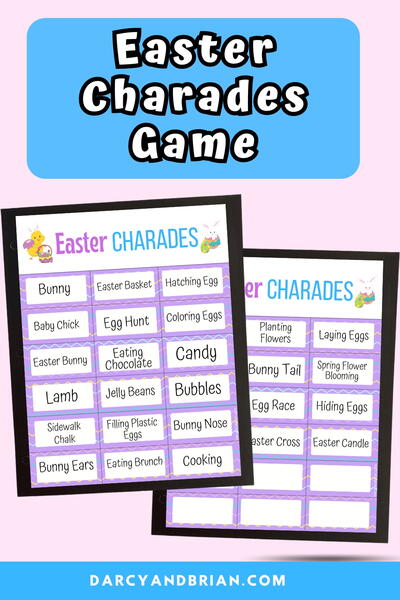 Easter Charades
