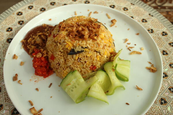 Nasi Goreng Ayam An Easy Chicken Fried Rice Recipe