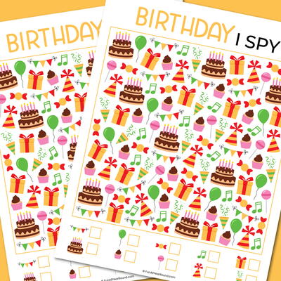 Birthday I Spy