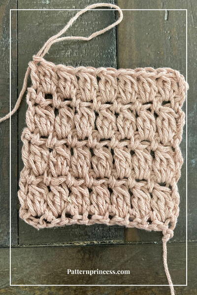 How To Crochet The Cluster Stitch Pattern