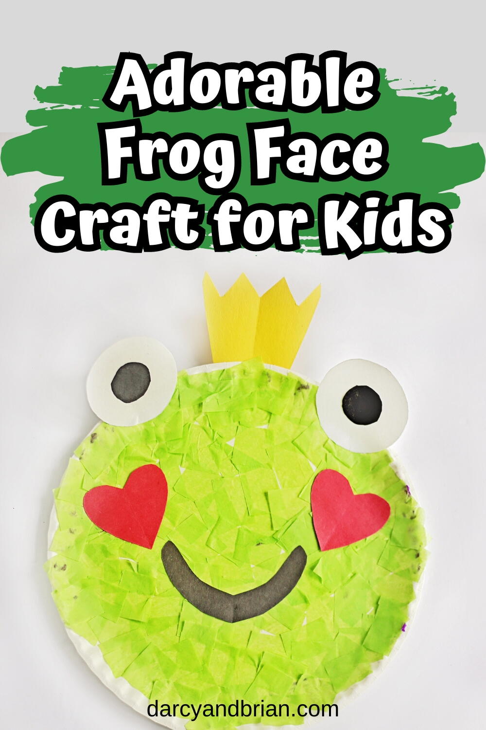 Frog Face Craft 