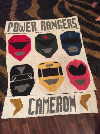 Power Rangers Graph Pattern For Graphghan