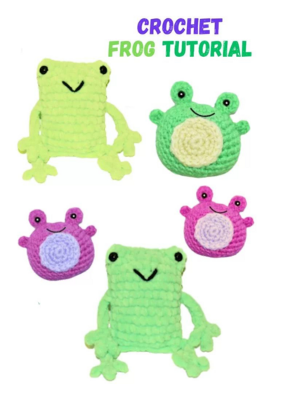 Crochet Frog 