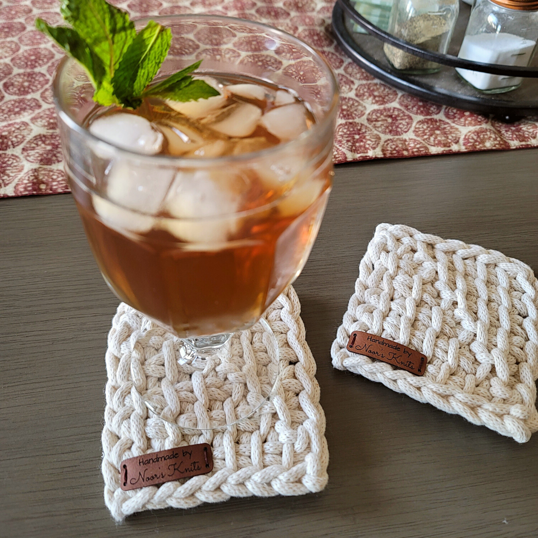 Simple Seed Coasters | AllFreeCrochet.com