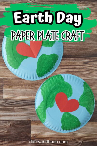 Earth Day Paper Plate Craft | AllFreeKidsCrafts.com