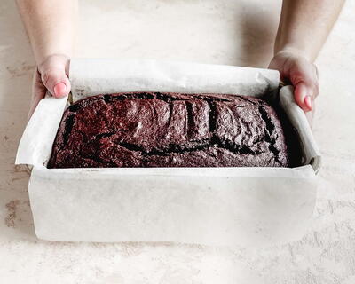 Easy Rich Chocolate Cake (pound Cake In A Loaf Pan)