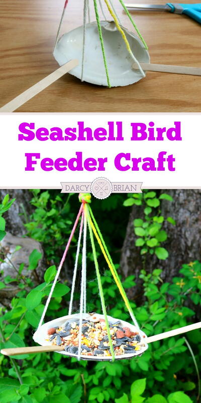 How To Make A Seashell Bird Feeder