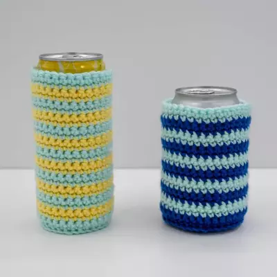 Crochet Can Cozy Pattern (2 Sizes)