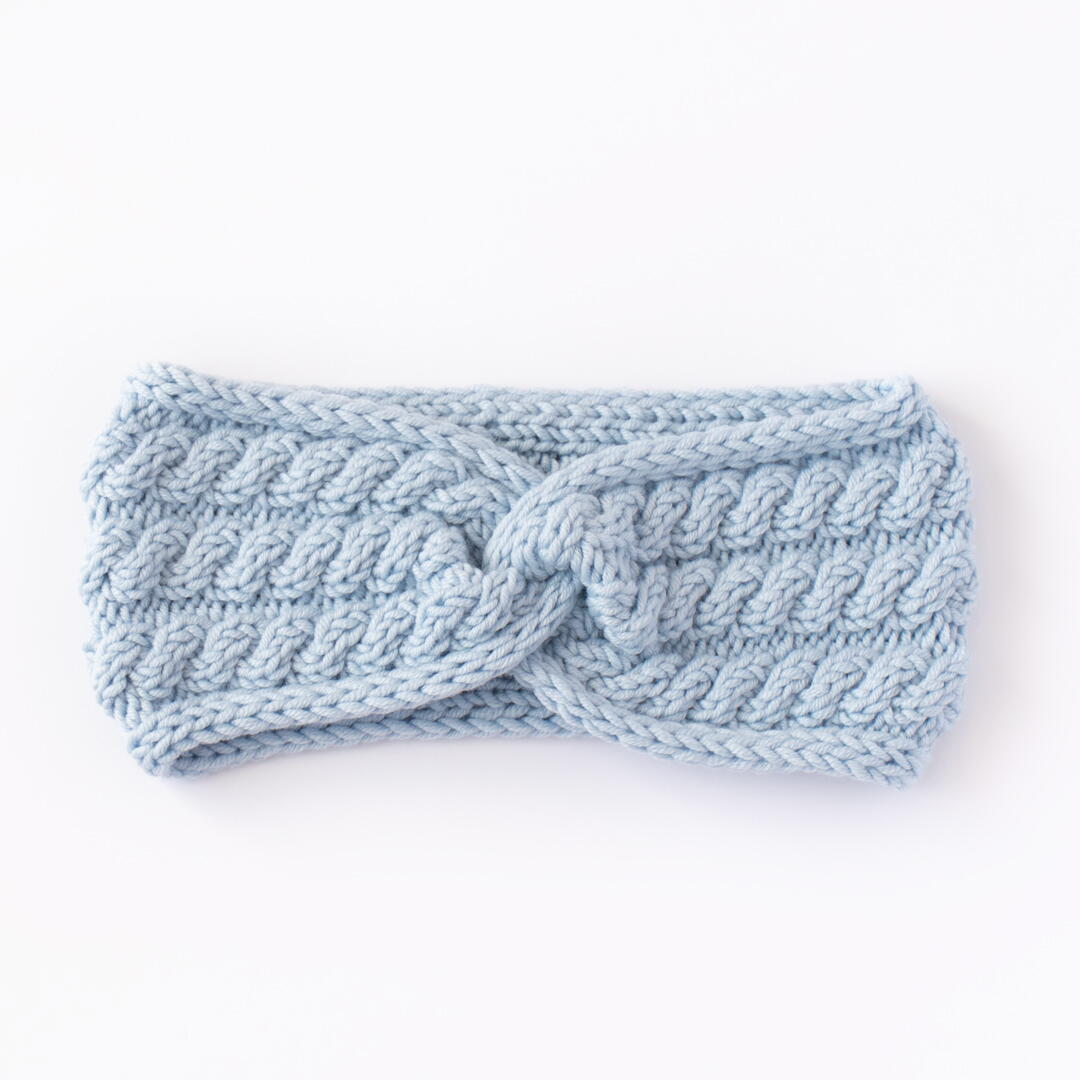 Icicle Headband | AllFreeKnitting.com