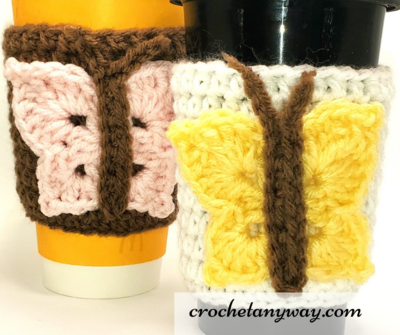 Butterfly Cup Cozy