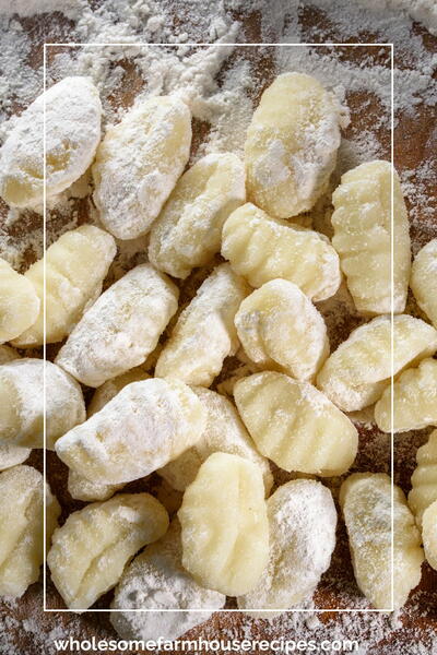 How To Make Homemade Italian Potato Gnocchi Recipe