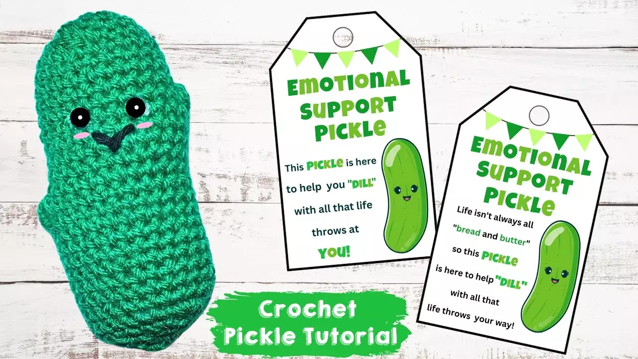 How To Crochet Pickle | FaveCrafts.com