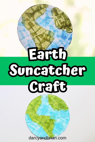 Earth Suncatcher Craft