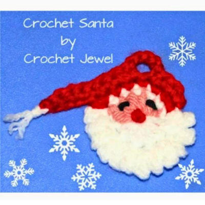How To Crochet A Santa Ornamen