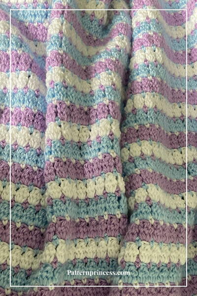 Easy Crochet Blanket Pattern Beautiful Stripes