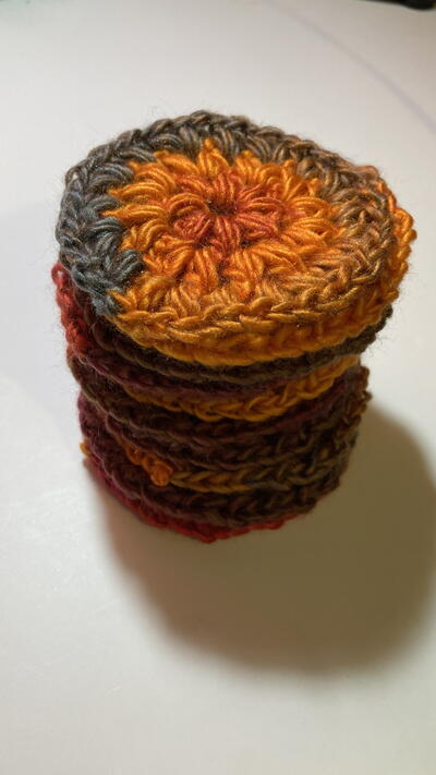 How To Crochet Puff Stitch In The Round For Beginners