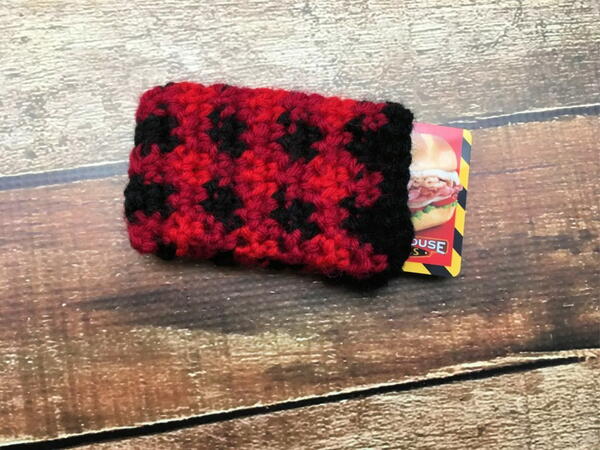 Buffalo Plaid Gift Card Holder