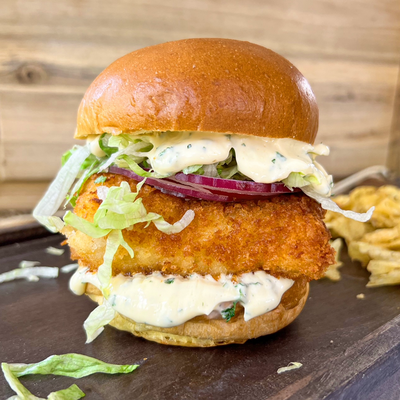 “better Than Take Out” Crispy Fish Sandwich