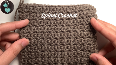 Crochet Plain Grit Stitch 