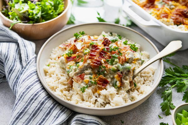 Jalapeno Popper Chicken Casserole