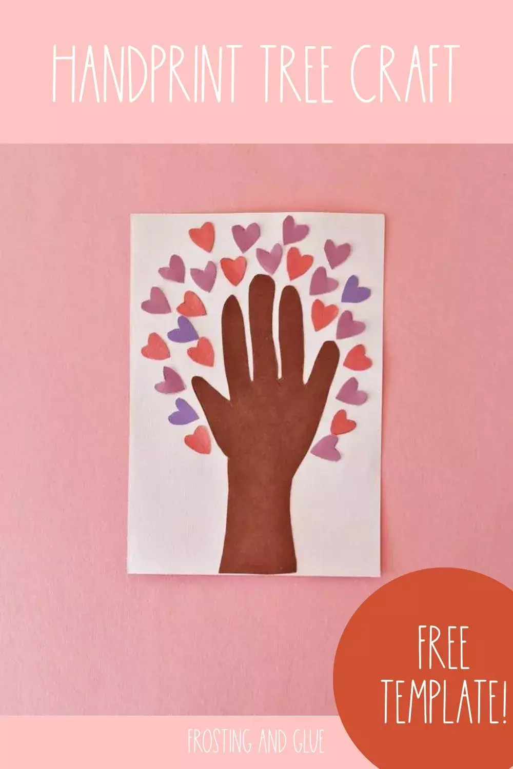 Handprint Tree Craft | AllFreePaperCrafts.com