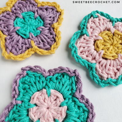 Quick Crochet Flower