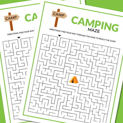 Camping Maze