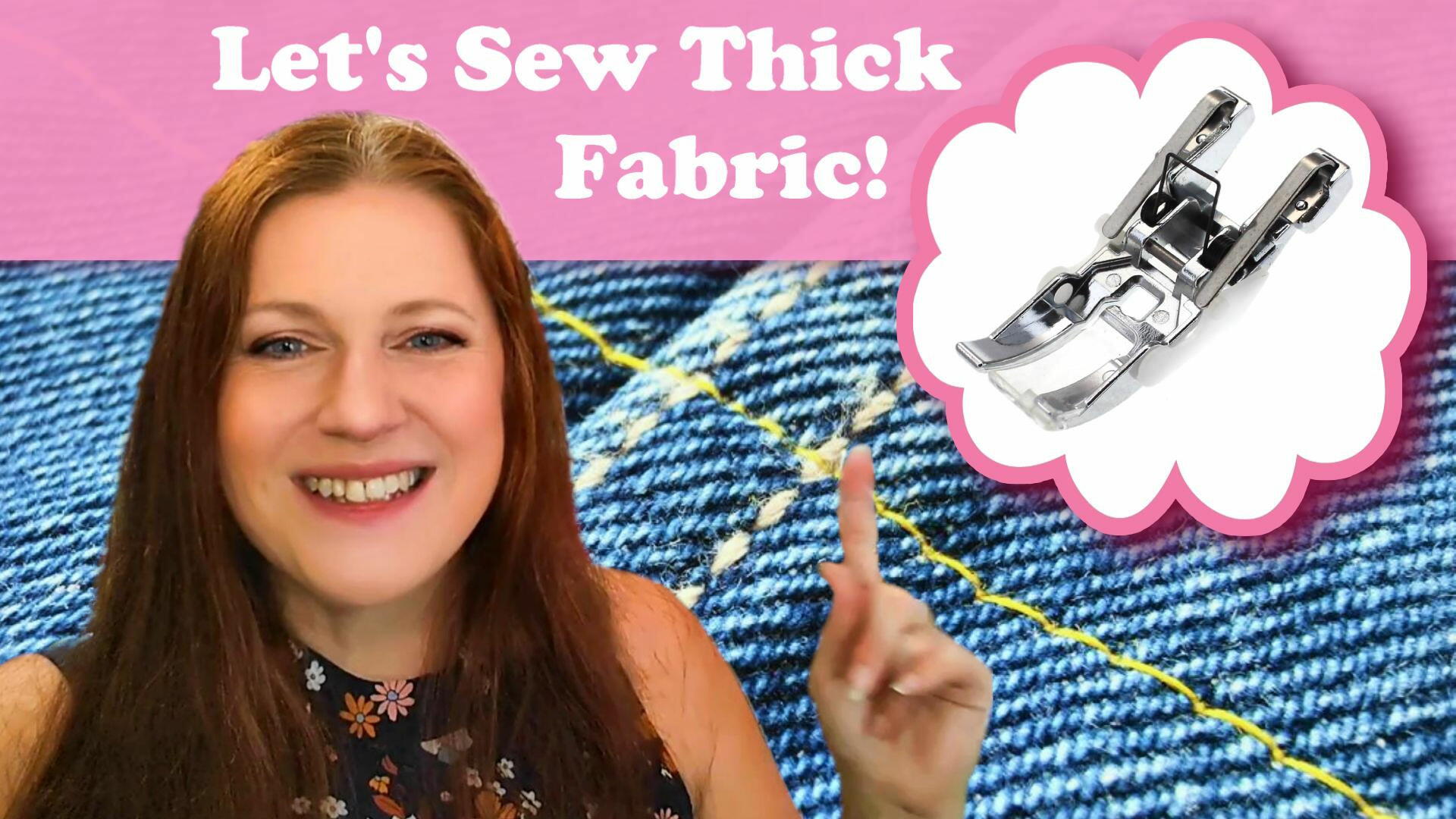 How To Sew Thick Fabrics With Ease