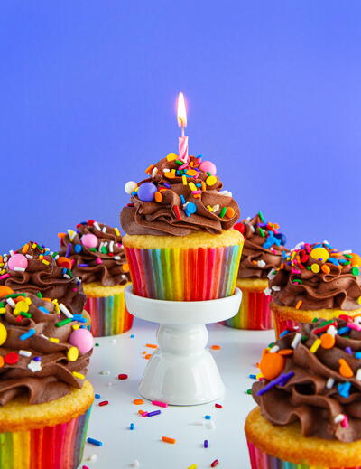 Big Time Birthday Cupcakes