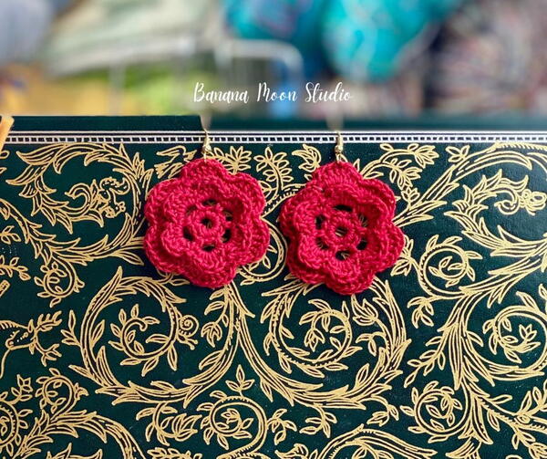 Rose Earrings