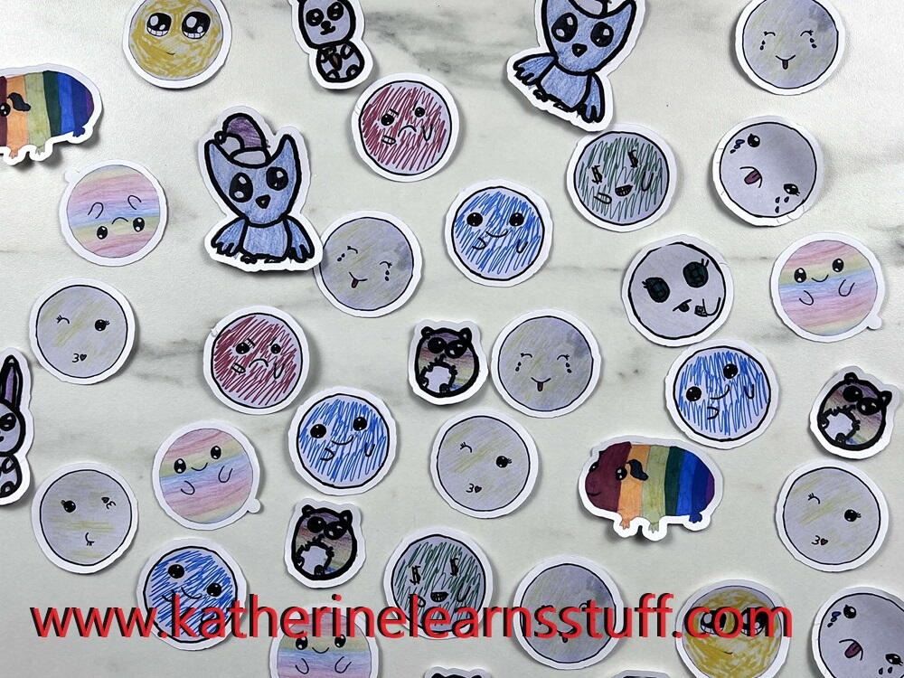 How To Make Drawings Into Stickers | AllFreePaperCrafts.com