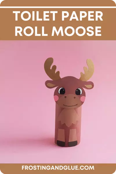 Toilet Paper Roll Moose