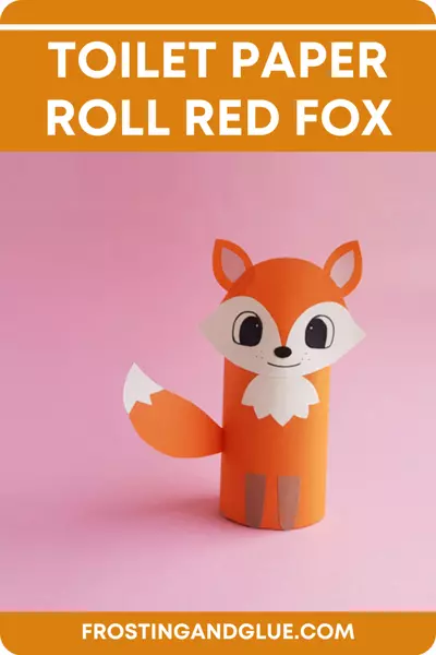 Toilet Paper Roll Red Fox