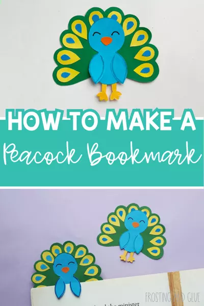 Peacock Bookmark