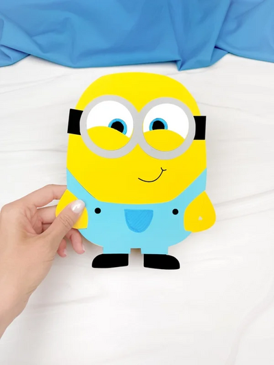 Minion Father's Day Card Craft
