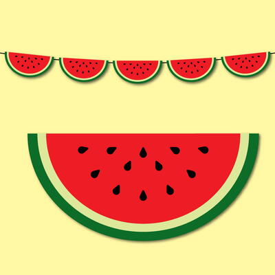 Watermelon Garland