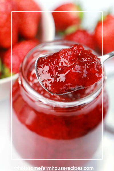 How To Make And Can Homemade Strawberry Jam Recipe