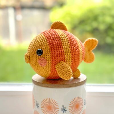 Free Fish Amigurumi Crochet Pattern - Tanja The Goldfish