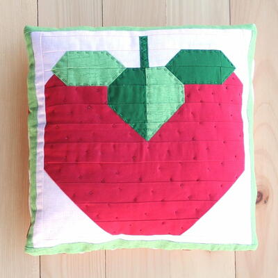 Strawberry Quilt Block Pattern