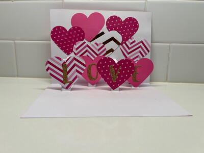 How To Make A Pop Up Valentine’s Day Card