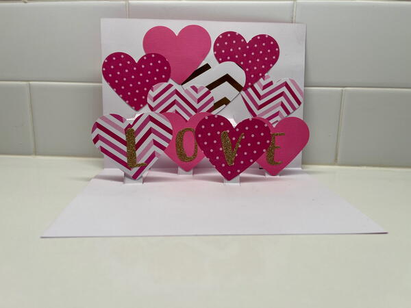 How To Make A Pop Up Valentines Day Card