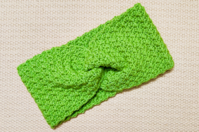 Easiest Crochet Twisted Suzette Earwarmer Headband