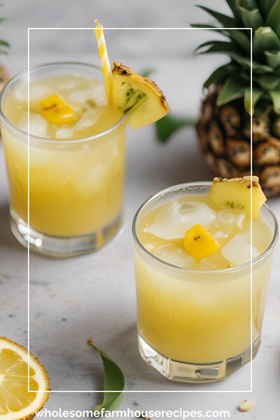 Starbucks Pineapple Passionfruit Lemonade Refresher Copycat