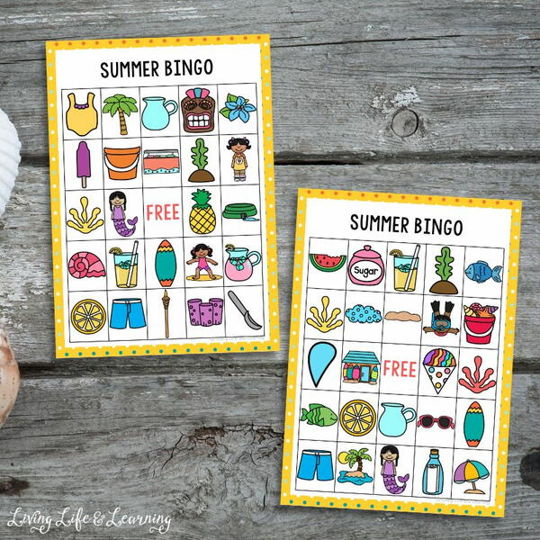 Summer Bingo Printables