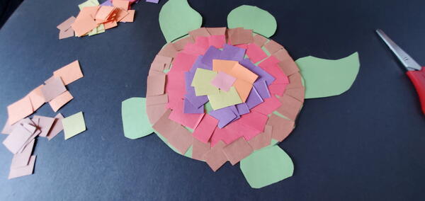 Sea Turtle Art Project